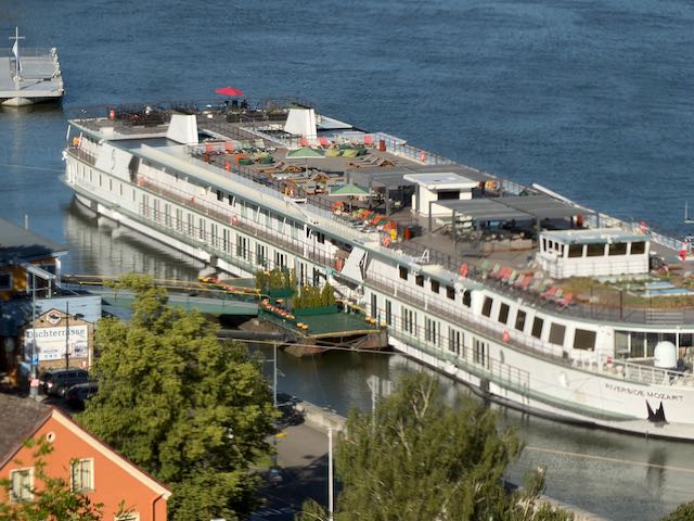 Riverside Mozart: eines der größten Luxusschiffe auf der Donau